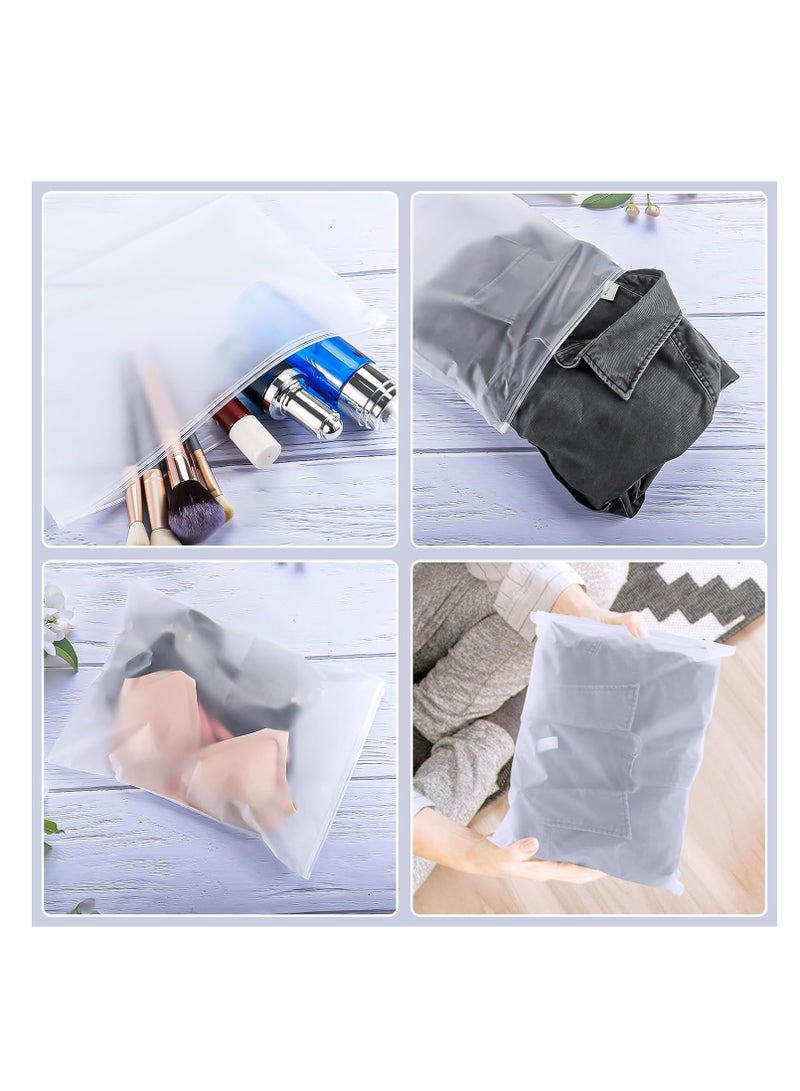 DUNISO 24 Pcs Travel Storage Bags, Hospital Bags Maternity Essentials Ziplock Bags Clothes Storage Organiser Pouches for Clothes Shoes Cosmetics(40 * 30cm)  - Image 5