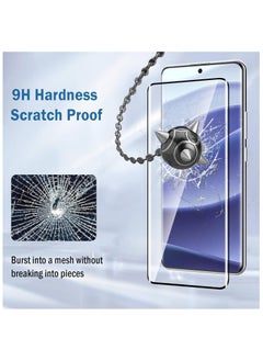 Generic Screen Protector for Xiaomi Redmi Note 14 Pro/14 Pro Plus/14 Pro+ Full Coverage Anti-Scratch High Transparency Anti-fingerprint Premium Tempered Glass Protector  - Image 3