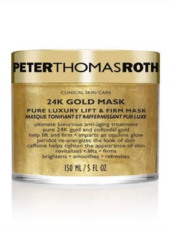 PETER THOMAS ROTH 24K Gold Mask | Pure Luxury Lift & Firm, Anti-Aging Gold Face Mask, Helps Lift, Firm and Brighten the Look of Skin, 5 Fl Oz (Pack of 1)  - Image 1
