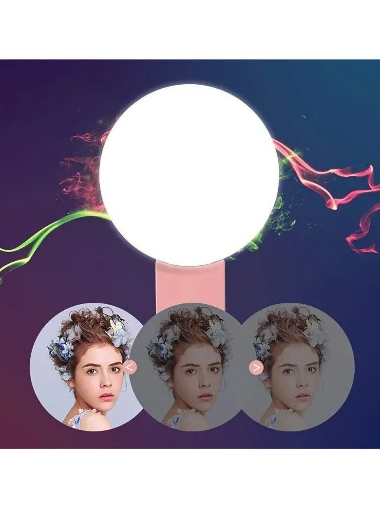Selfie Ring Light, Battery Operated LED Fill Light For Mobile Phone,Portable Clip-on Selfie Fill Light - Image 2