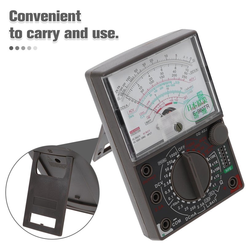 Portable Analog Multimeter Manual Range Selection High Precision Voltage Resistance Tester - Image 4