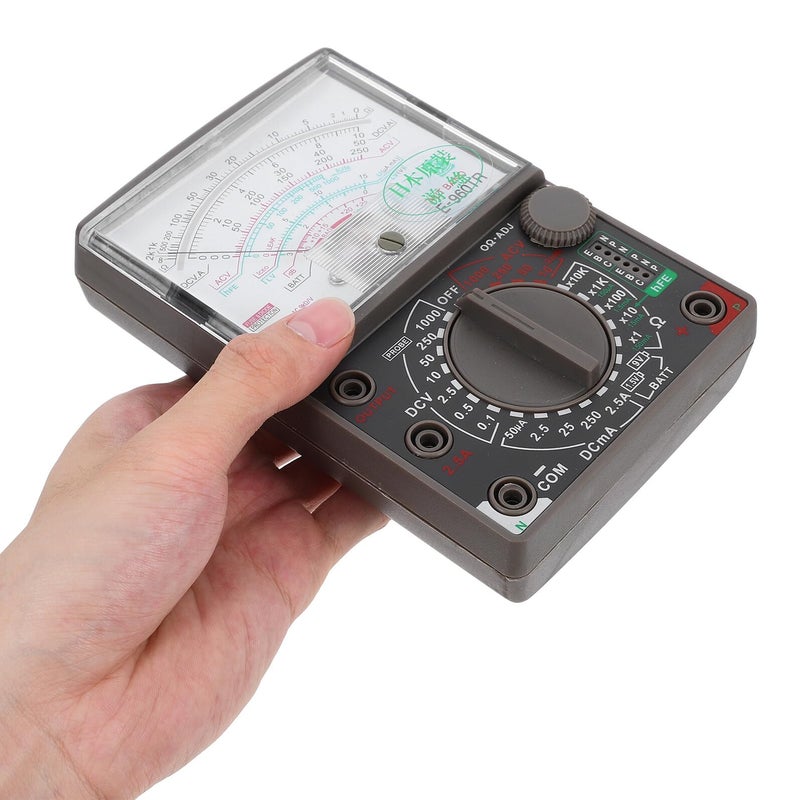 Portable Analog Multimeter Manual Range Selection High Precision Voltage Resistance Tester - Image 5
