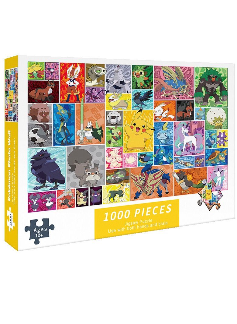 1000 Pieces Jigsaw Puzzle Pocket Monster