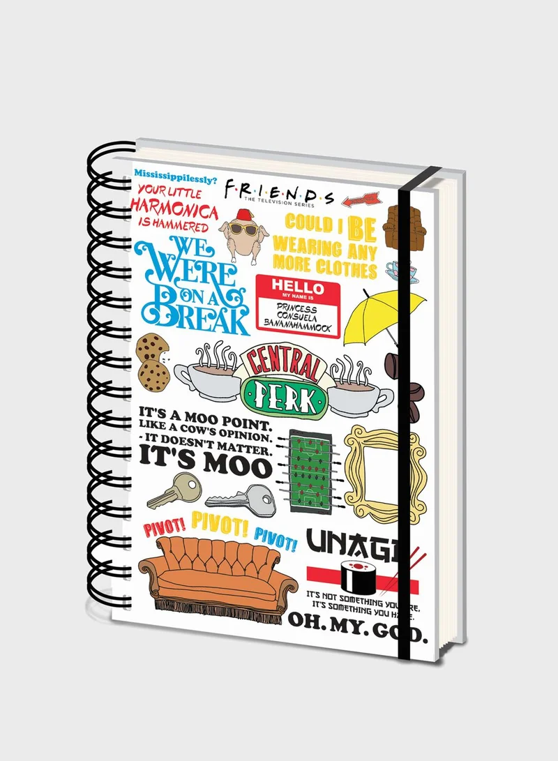 Friends Friends The One With The Quotes Notebook