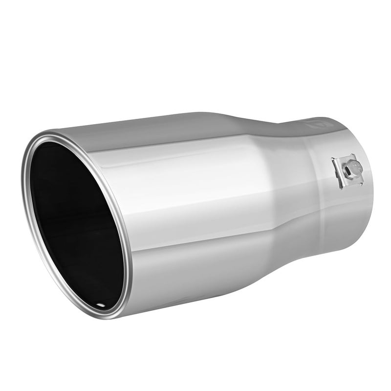 TriTrust Exhaust Tip 2275 inch inlet adjustable Fit 222525275 Outer diameter Tailpipe 4Outlet 75Long Muffler Tip Black Powder Coated Stainless Steel Tail Tip