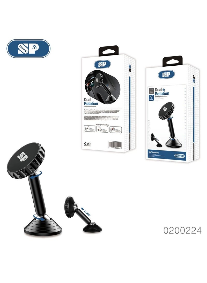 iSNUP Magnetic holder for installing smartphones in the car, foldable - Image 1