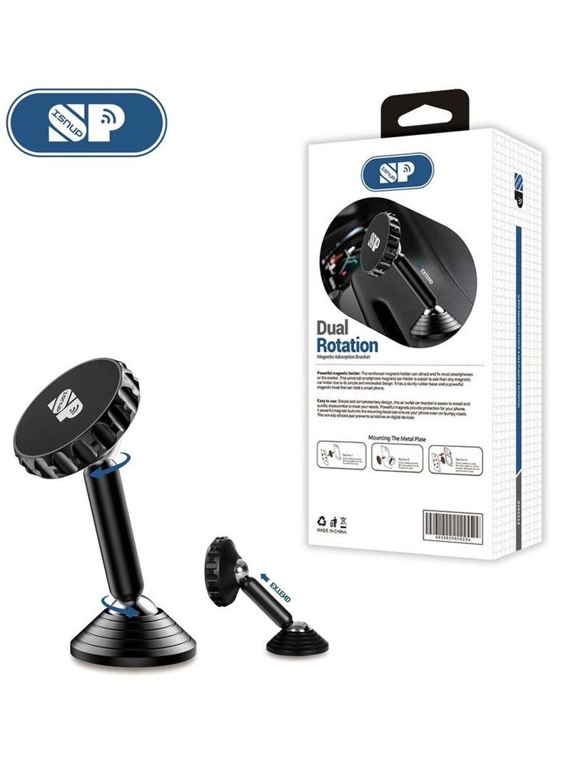 iSNUP Magnetic holder for installing smartphones in the car, foldable - Image 3