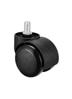 GROWVIBE CRAFT GrowVibe Heavy Duty Caster Black Screw Wheels for Rolling Chairs Computer Chairs Furniture  - Image 4