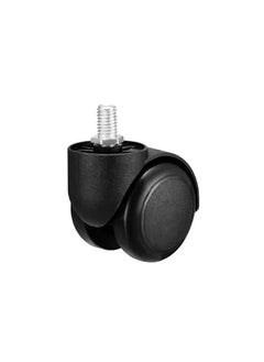 GROWVIBE CRAFT GrowVibe Heavy Duty Caster Black Screw Wheels for Rolling Chairs Computer Chairs Furniture  - Image 3