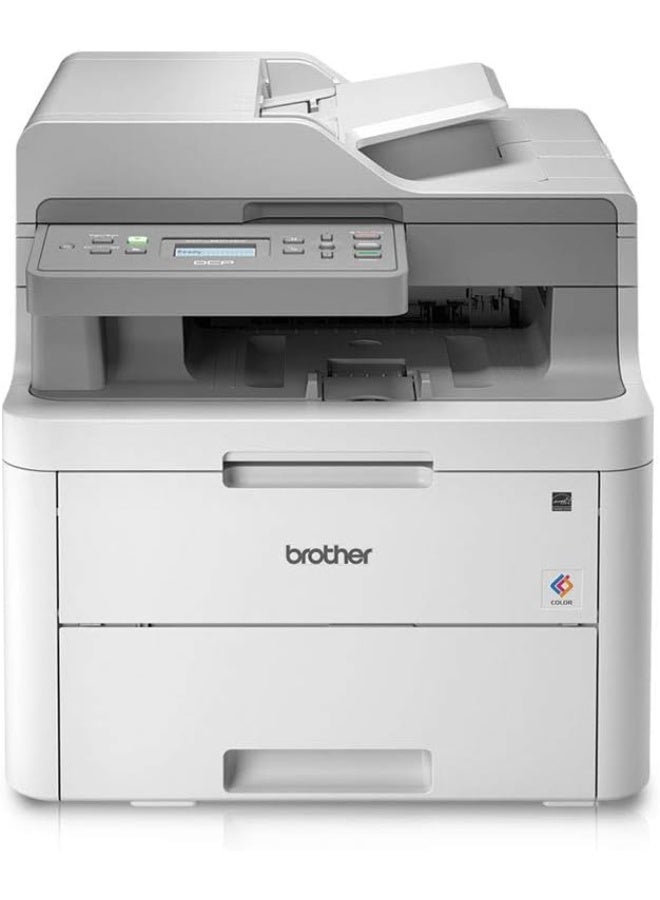 Brother Wireless All in One Printer, DCP-L3551CDW, with Advanced LED Color Laser Print, Duplex & Mobile Printing, Network Connectivity - Image 1