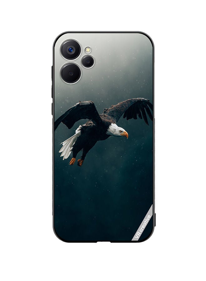 VR CREATIVE Protective Case Cover For Realme 9i 5G Peaky Eagle Design Multicolour - Image 1