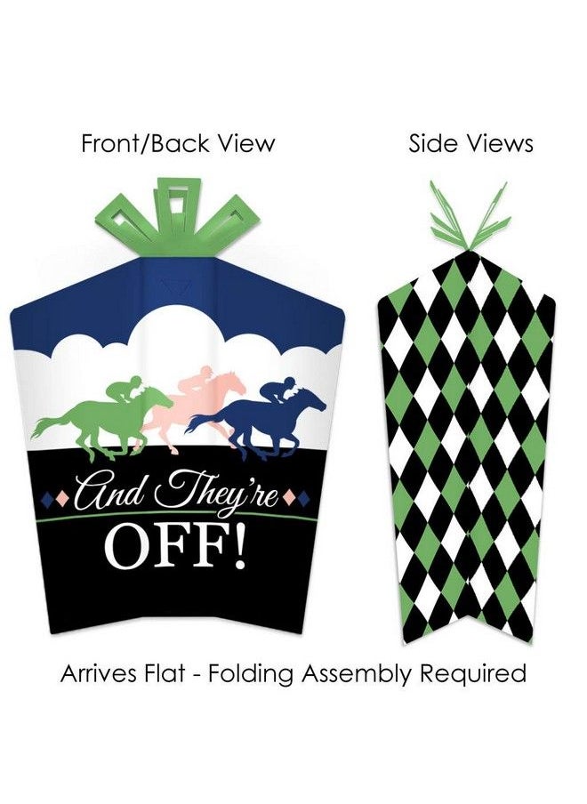Big Dot of Happiness Kentucky Horse Derby Table Decorations Horse Race Party Fold And Flare Centerpieces 10 Count  - Image 3