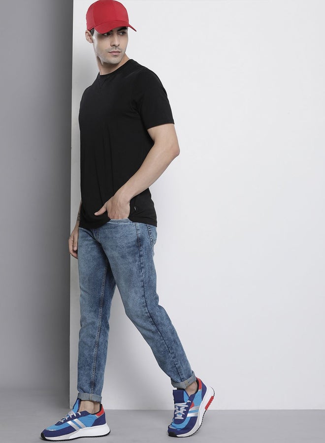 The Indian Garage Co Men Mid Rise Slim Fit Stretchable Jeans - Image 5