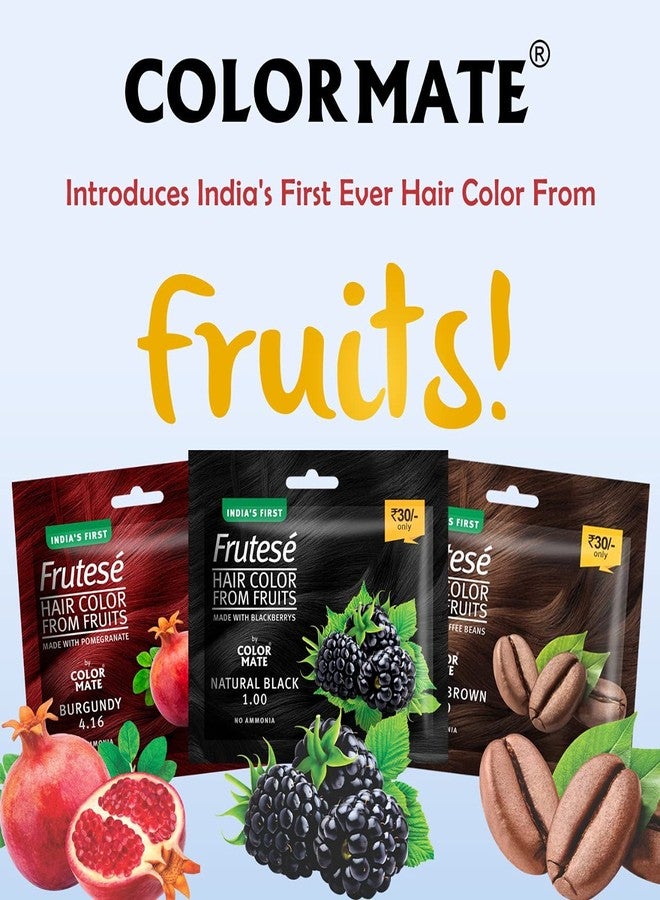 COLOR MATE Shampoo Hair Color (Dark Brown), 1 Count - Image 2