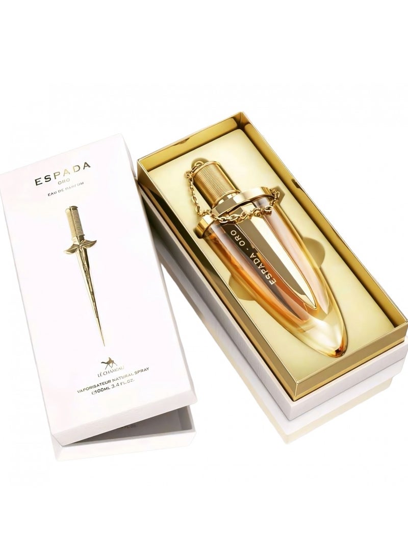 LE CHAMEAU Espada Oro Vaporisateurr Natural Spray Perfume 100 ml - Image 2