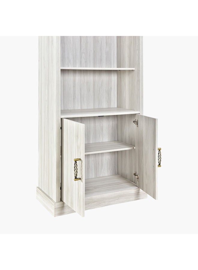 Home Box Angelic 2-Door Bookcase 75 x 183 x 38 cm - Image 4