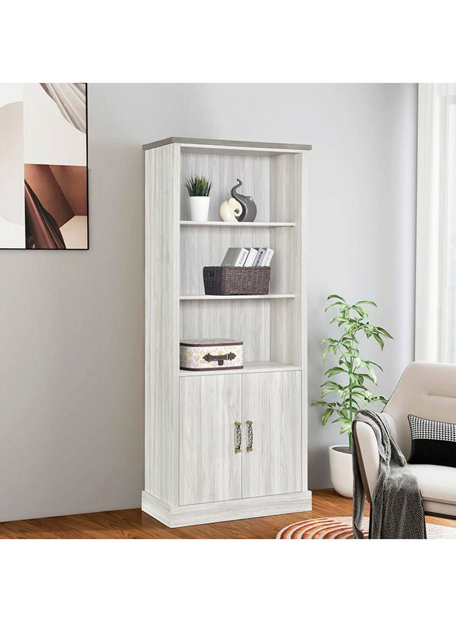 Home Box Angelic 2-Door Bookcase 75 x 183 x 38 cm - Image 2