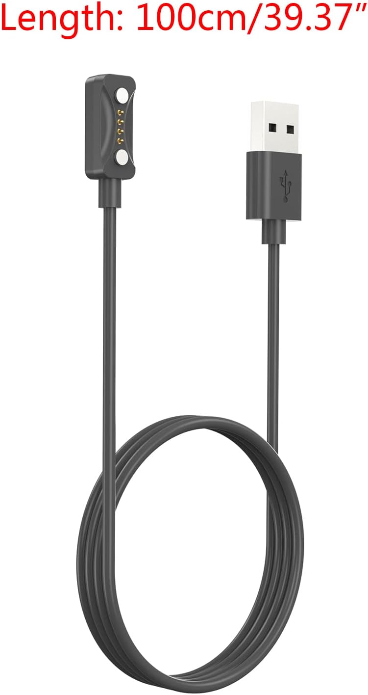 Smartwatch Charger Dock Cord Bracket-Compatible for Pacer/Pacer Charging Cable Holder Power Adapter Base Power Charger Cord Battery Banks-Solar for Electronic Devices Water - Image 1