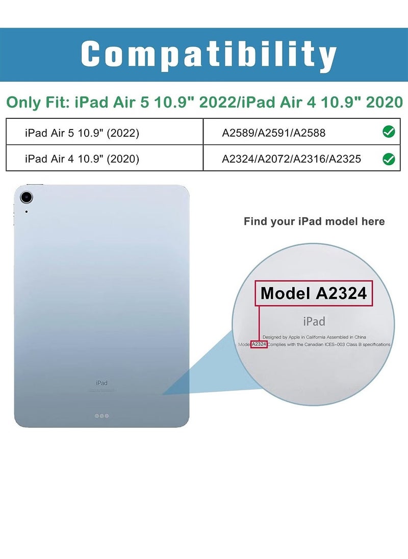 ELTRAZONE iPad 10th Generation 10.9 Inch (2022 Model) Case – Slim Stand Hard Back Shell with Auto Wake/Sleep Function, Pink – Lightweight, Durable, Shockproof, Scratch-Resistant Protection for Everyday Use - Image 4