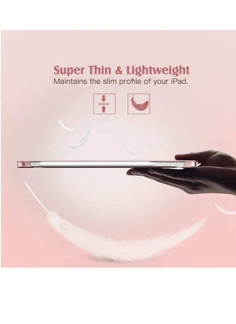 ELTRAZONE iPad 10th Generation 10.9 Inch (2022 Model) Case – Slim Stand Hard Back Shell with Auto Wake/Sleep Function, Pink – Lightweight, Durable, Shockproof, Scratch-Resistant Protection for Everyday Use - Image 2