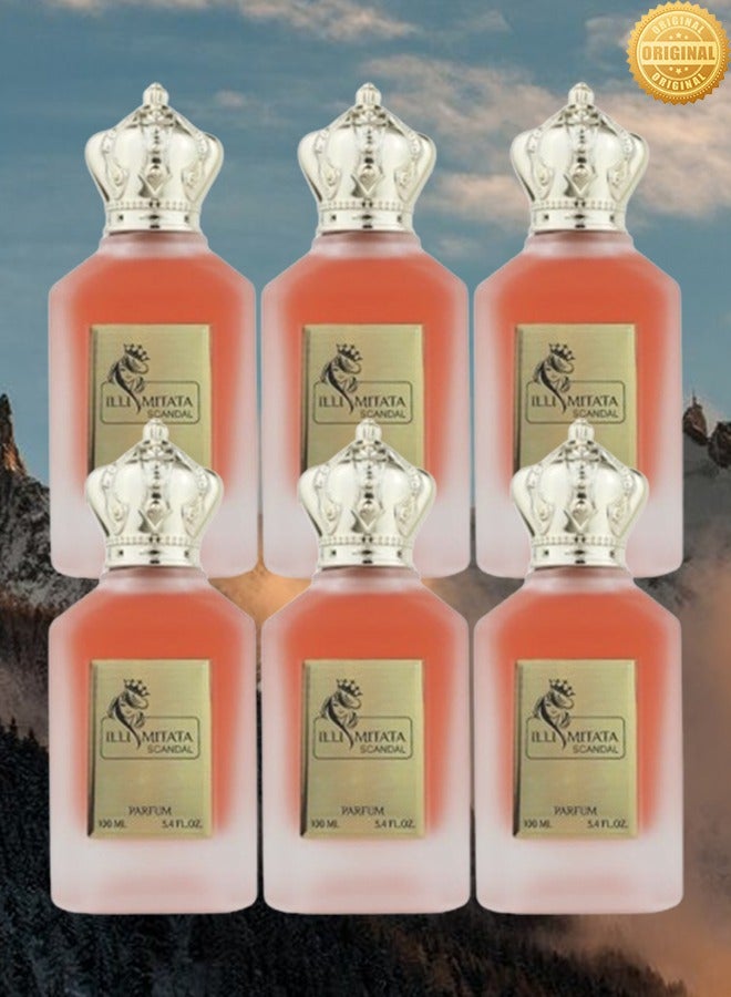 BL 6 Pieces Illimitata Scandal Parfum EDP 100ML - Image 1