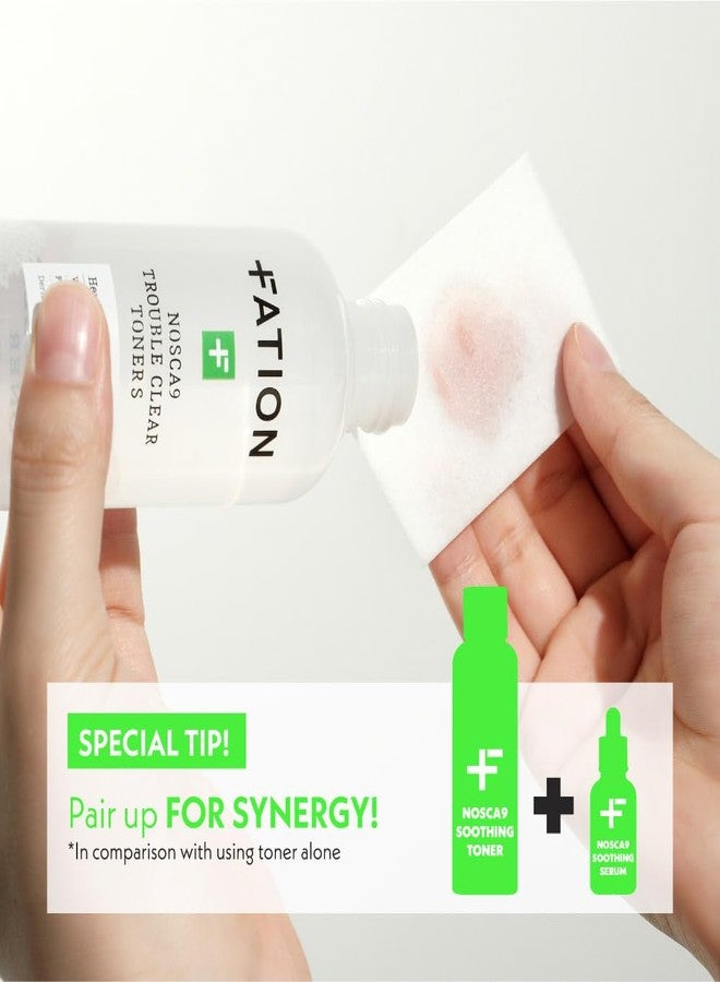 Fation Nosca9 Soothing Toner S | 2% PHA & LHA Exfoliating Toner for Sensitive Skin | Moisturizing, Hypdrating & Quick Absorption Korean Skincare (Pack of 1, 6.76 Fl Oz) - Image 5