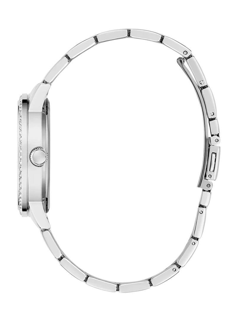 GUESS Women's Analog Quartz Silver Stainless Steel Watch GW0747L1 - 36mm - Image 3