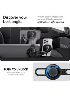 Spigen OneTap Pro 3 for Tesla Model 3 / Y/S/X (Screen Mount) Wireless Car Charger MagSafe Compatible iPhone 15/14 / 13/12 Series  - Image 4