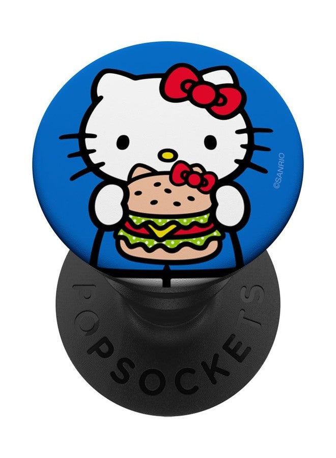 Hello Kitty Burger PopSockets Stand for Smartphones and Tablets PopSockets Adhesive PopGrip - Image 1