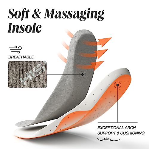 HISEA Women's Short Rain Boots Fashion Waterproof Chelsea Boots Ankle Garden Shoes for Ladies Non Slip Outdoor Work Booties Lightweight Rubber Rainboots with Comfort Insole, Size 9 Hawthorn Red - Image 3