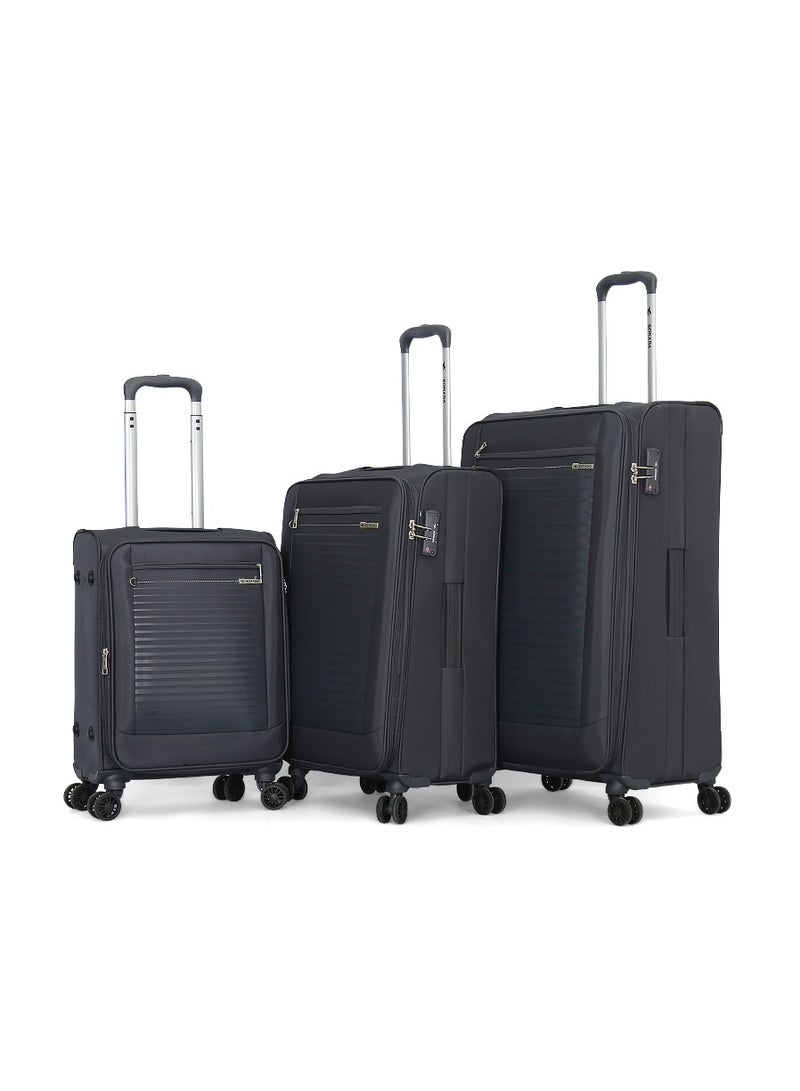 Sonada Luggage set 3 pieces L 28-M 24-S 20 Grey - Image 1