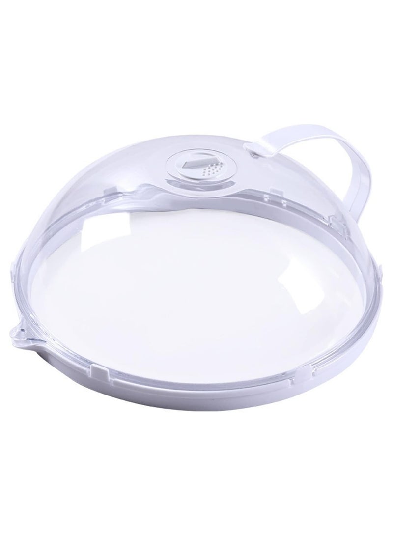 Microwave Cover, Microwave Oven Food Cover Food lid with Handle Heat Resistant Lid for Microwave Food Kitchen Accessories - Image 2