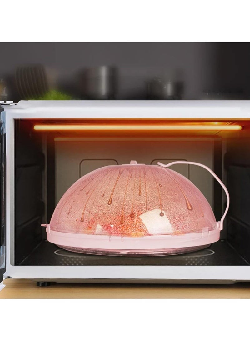 Microwave Cover, Microwave Oven Food Cover Food lid with Handle Heat Resistant Lid for Microwave Food Kitchen Accessories - Image 4