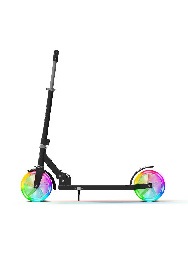 LiT Polaris 2-Wheel Foldable Kick Scooter (Black) - Image 1