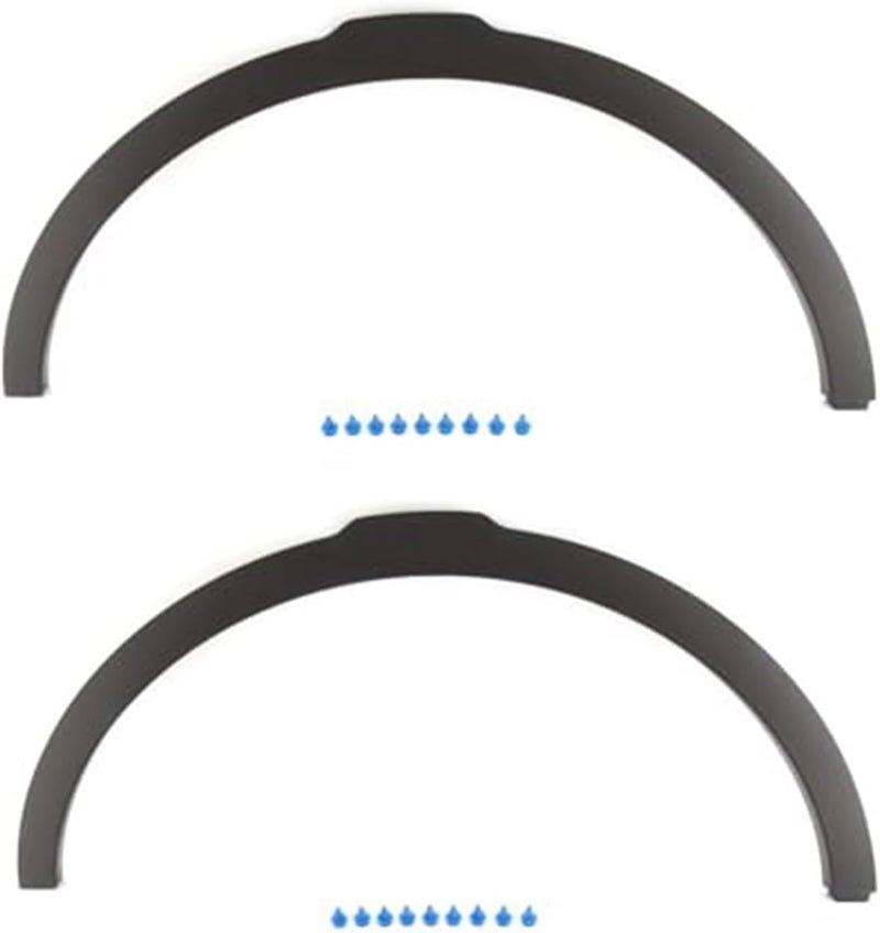 Wivplex Car Front Wheel Arch Moulding Fender Flares - Image 3