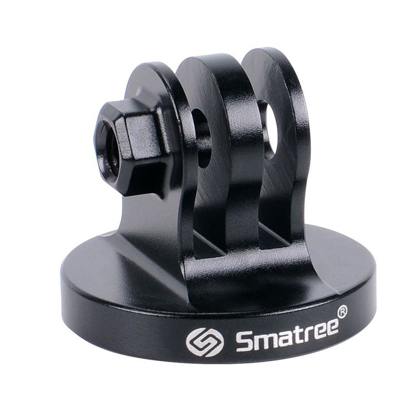Smatree Aluminum Tripod Mount Adapter Compatible for Insta360 X5, Gopro Hero 13,12, 11, 10, 9, 8, 7, 6, 5, 4, 3+, 3, 2, 1 HD, Compatible with DJI OSMO Action 5 Pro/4/3 Camera - Image 1