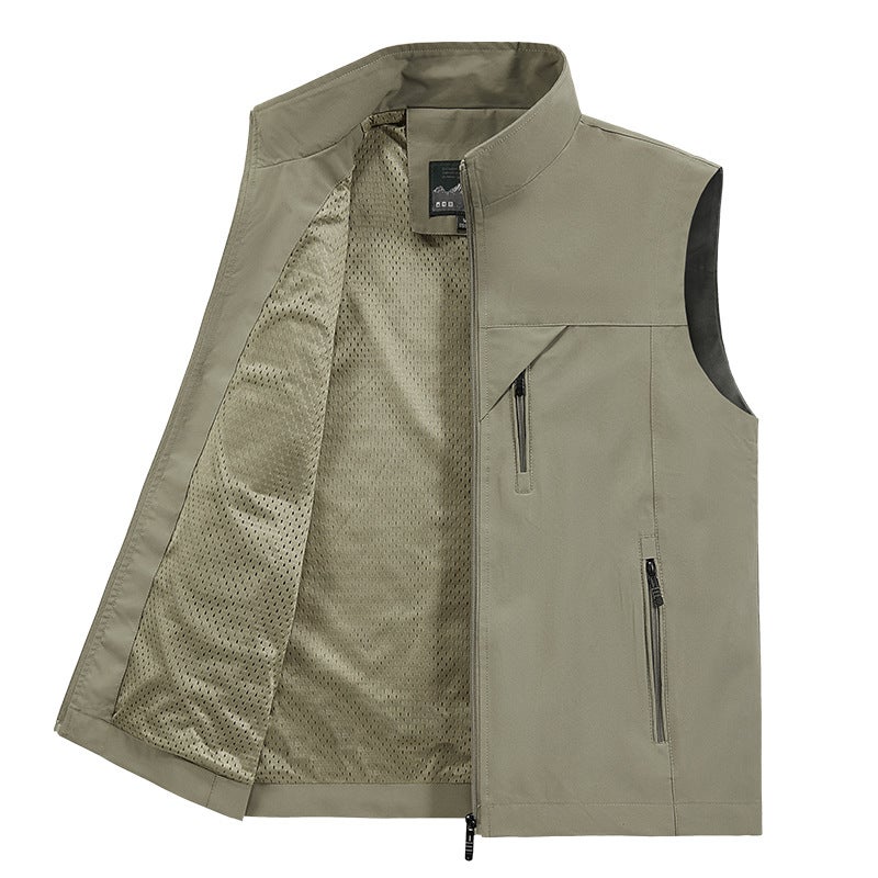 New Vest Men'S Outdoor Leisure Youth Pography Fishing Vest Vest Sports Jacket Men'S Wear - Image 4