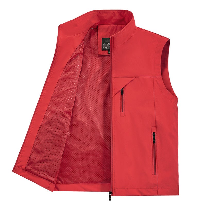 New Vest Men'S Outdoor Leisure Youth Pography Fishing Vest Vest Sports Jacket Men'S Wear - Image 2
