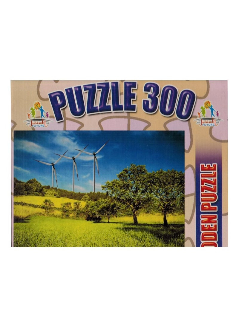 Future - Wooden Puzzle 300 Pcs The Garden - Image 1