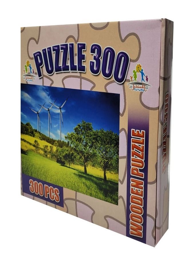 Future - Wooden Puzzle 300 Pcs The Garden - Image 1