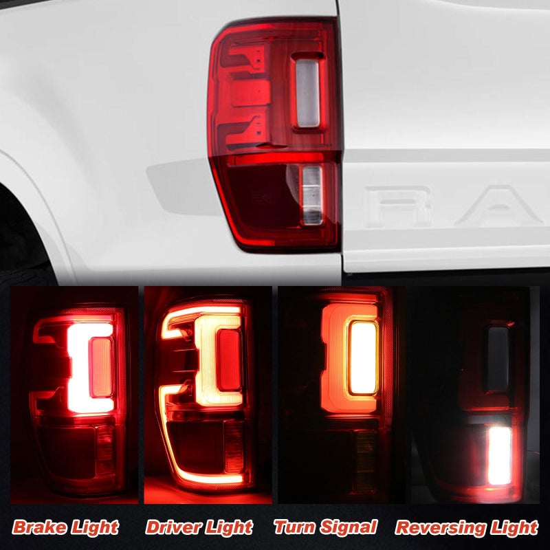 Lathsy LED Tail Light w/Blind Spot Compatible With 2019-2023 Ranger Left Driver Side Taillight Replace Part Number KB3Z13405G (Module NOT Included) - Image 5