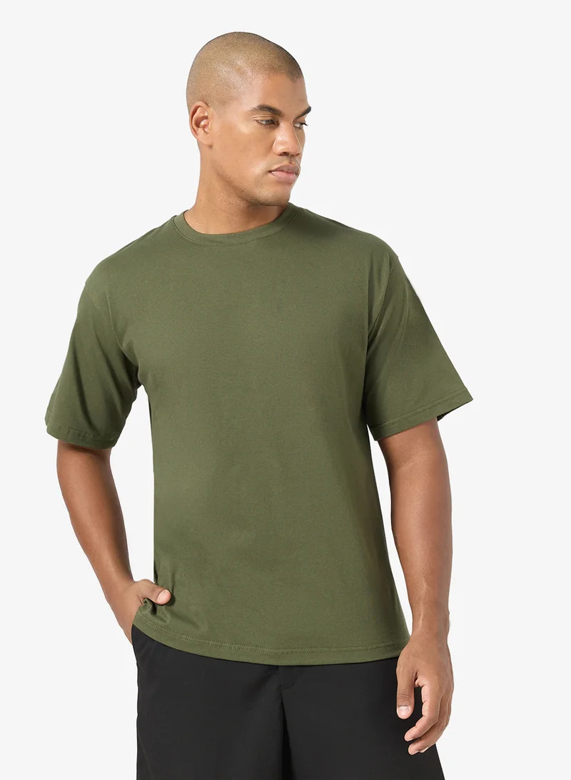 Seventy Five Basics Oversized Drop Shoulder T-Shirt