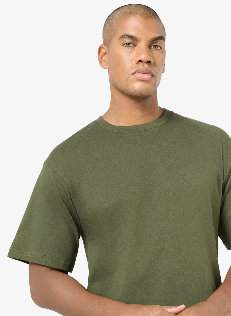 Oversized Drop Shoulder 220Gsm T-Shirt