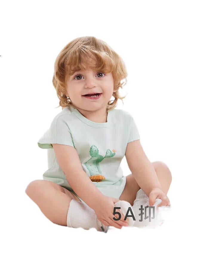 Yeehoo Baby Clothes, 5A Antibacterial, Newborn Onesie, Summer Soft (2-Piece Set) - Image 1