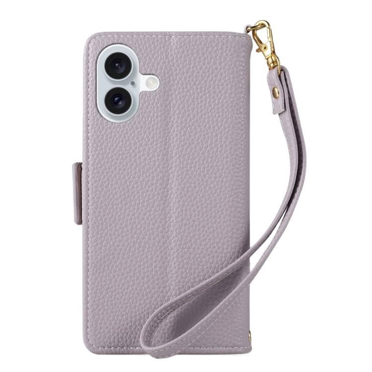 iPhone 14 Cover Leather Protective , Lanyard , , for 14 Plus 14 Pro 14 Pro Max , Apricot Texture for Daily Use - Image 4