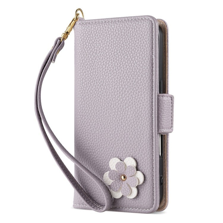 iPhone 14 Cover Leather Protective , Lanyard , , for 14 Plus 14 Pro 14 Pro Max , Apricot Texture for Daily Use - Image 3