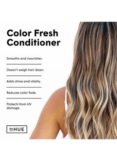 dpHUE Color Fresh Conditioner 6.5 Oz Moisturizing Conditioner For Colortreated Hair With Kumquat & Sunflower Seed Extract Gentle & Effective Color Safe Conditioner  - Image 3