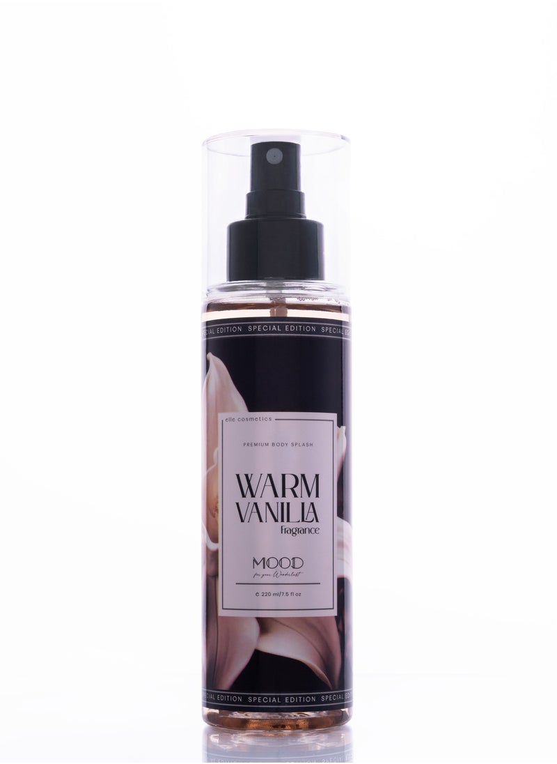 MOOD - MOOD WARM VANILLA BODY SPLASH  220ml - Image 1
