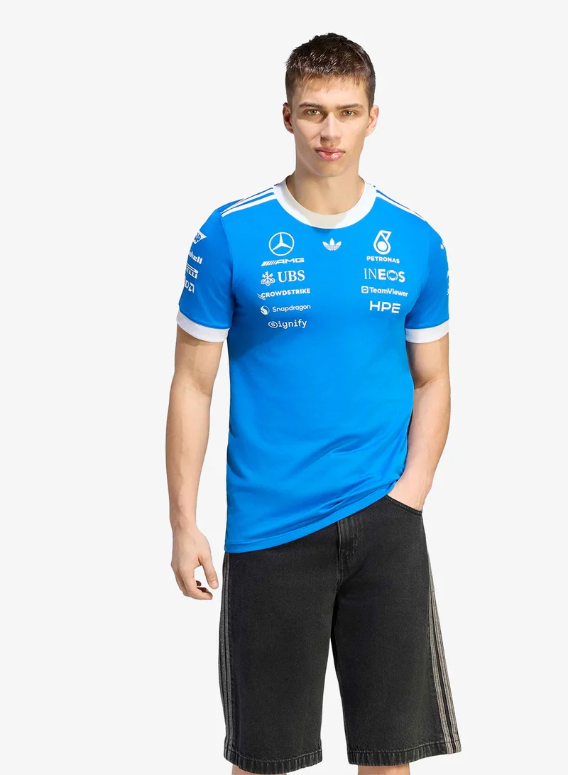 اديداس Mercedes - Amg Petronas Formula 1 Team Blue Wonder Driver Jersey