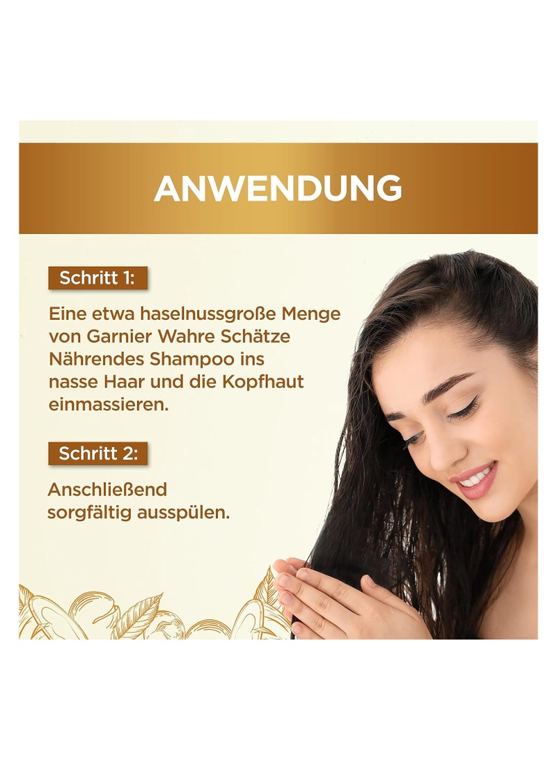 Garnier Wahre Schätze Coconut Milk & Macadamia Nourishing Shampoo 300 ML - Image 5